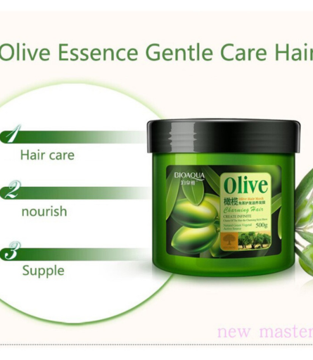 BIOAQUA Olive Hair Keratin Mask For Dry Damaged Hair