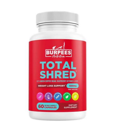 Burpees Nutrition Total Shred Capsules