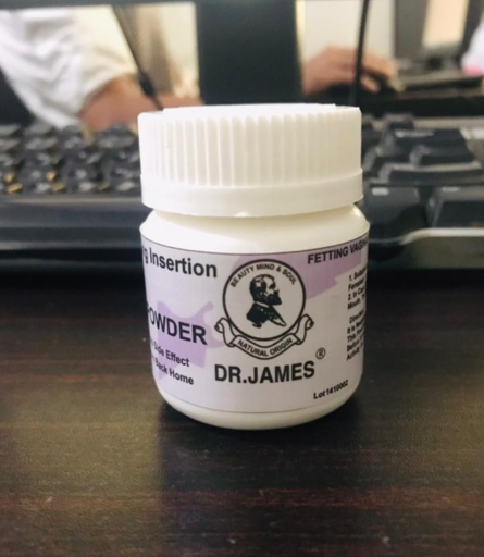 Dr James Vagina Tightening Powder