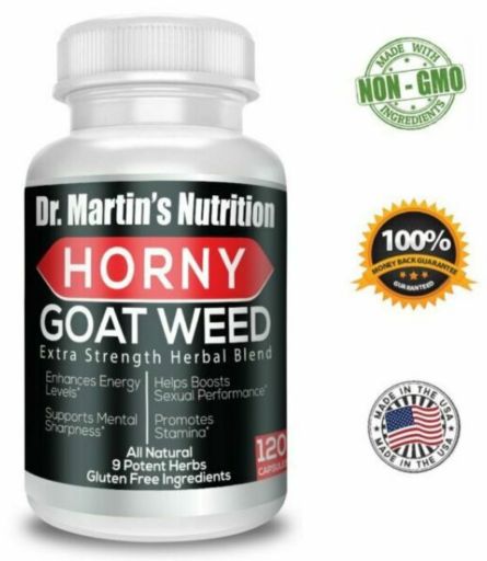 Dr Martin's Nutrition Horny Goat Weed Capsules In Pakistan