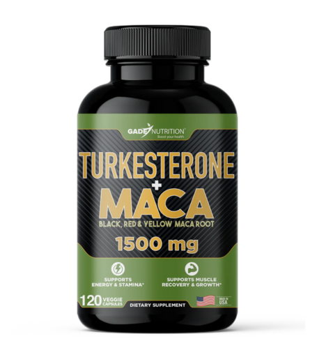 Gade Nutrition Turkesterone + Maca Capsules