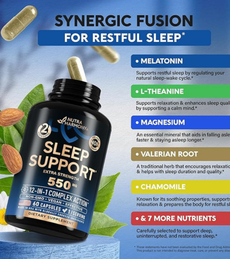 Natura Harmony Sleep Support Capsules In Pakistan