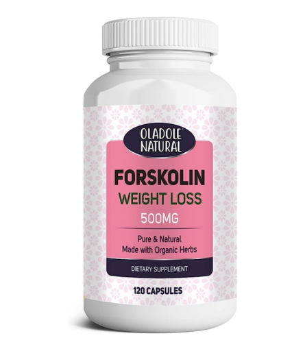 Oladole Natural Forskolin Extract for Weight Loss Capsules