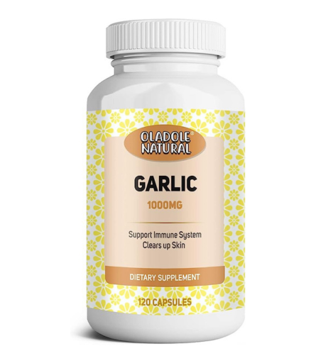 Oladole Natural Garlic 1000mg Capsules