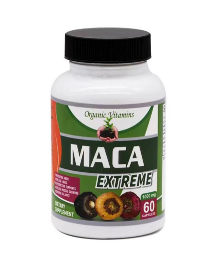 Organic Vitamins Maca Extreme Capsules