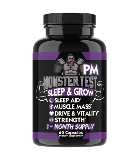 PM Monster Test Sleep and Grow Booster Capsules