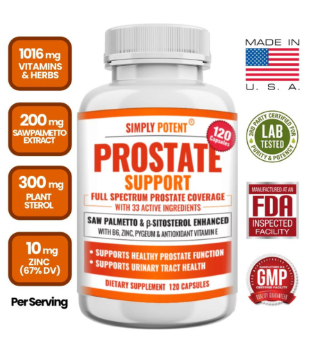 Simply Potent Prostate Support Capsules