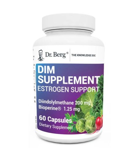 Dr Berg Dim Supplement Estrogen Support