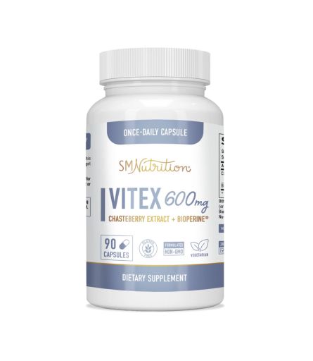 Vitex 600mg Chasteberry Extract Plus Bioperine