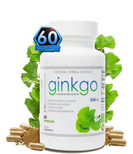 Natural Herbal Extract Ginkgo Supplement