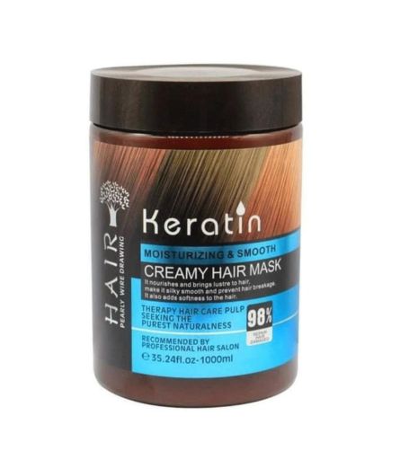 Keratin Moisturizing & Smooth Creamy Hair Mask