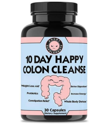 10 Day Happy Colon Cleanse Supplement