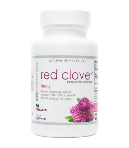 Natural Herbal Extract Red Clover Supplement