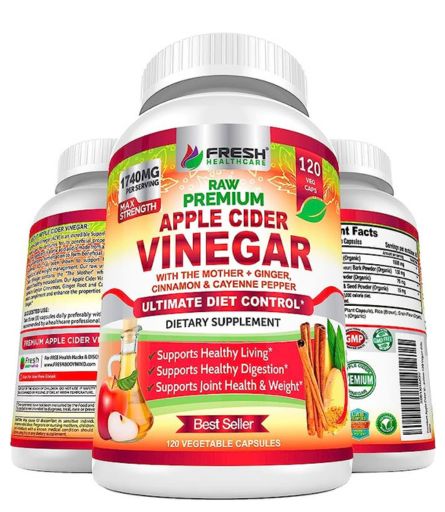 Raw Premium Apple Cider Vinegar Capsules