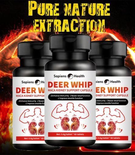 Deer Whip Maca Kidney Support Tablets
