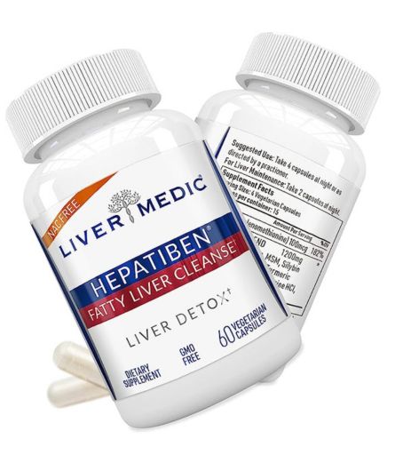 Hepatiben Fatty Liver Cleanse Supplement