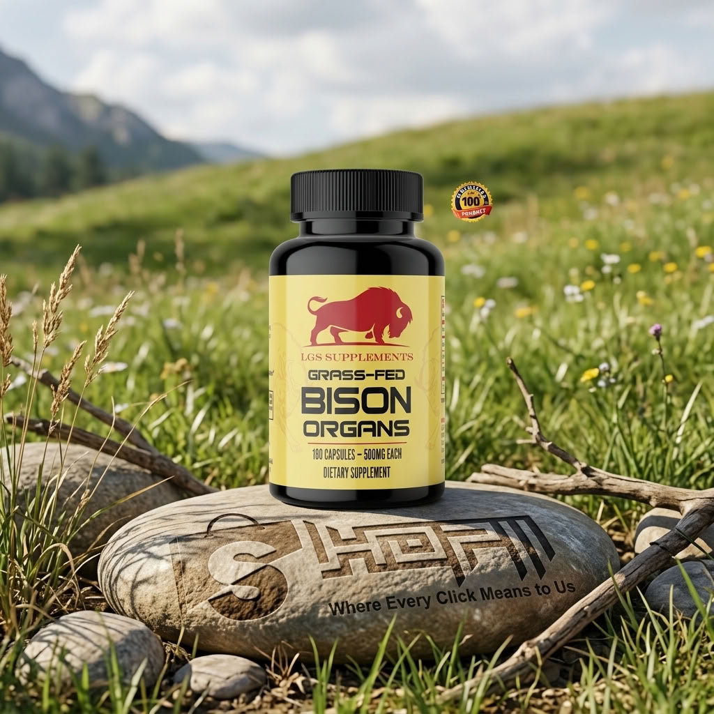 Grass Fed Bison Organs Capsule In Pakistan
