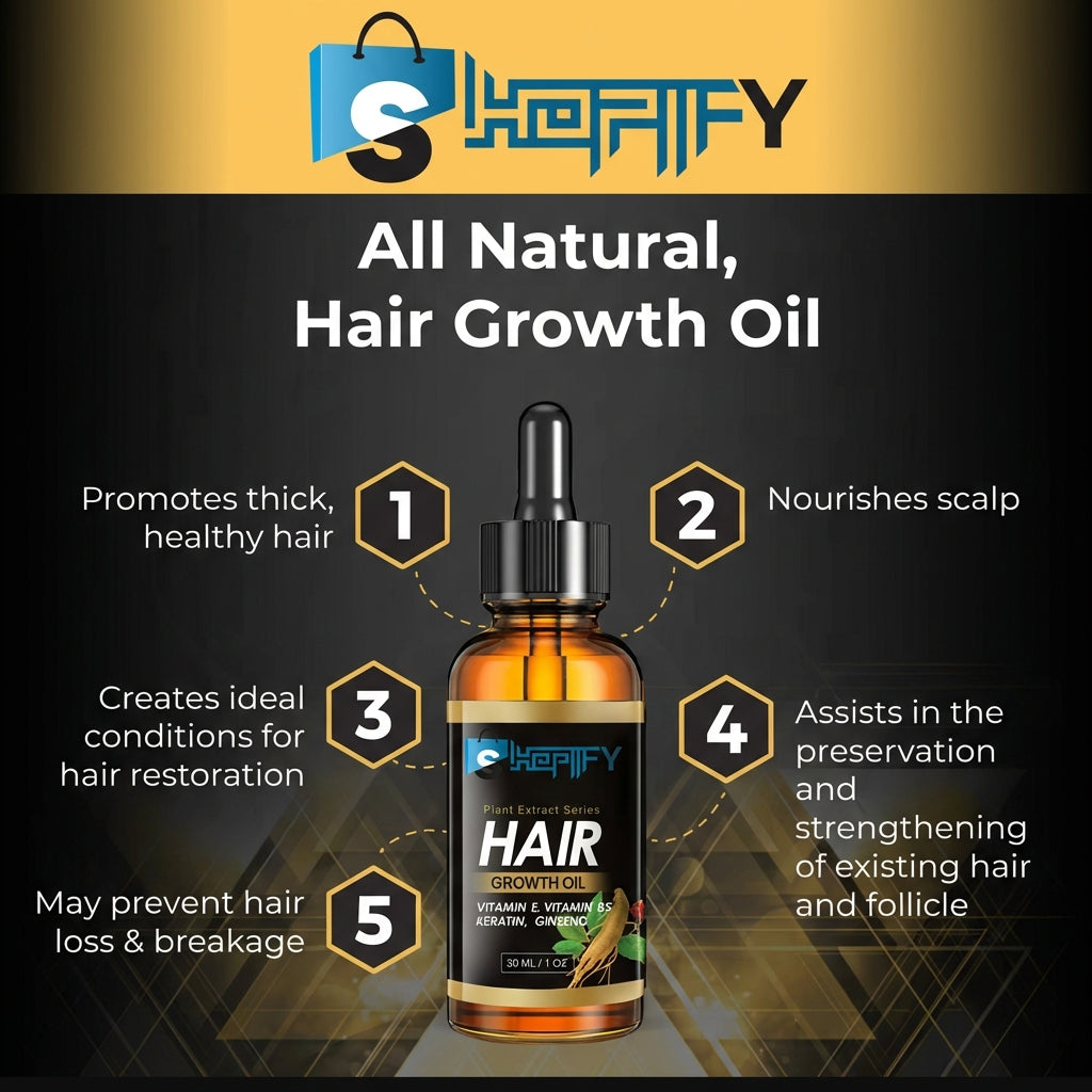 Makani Hair Growth Serum: Shine and Nourishment
