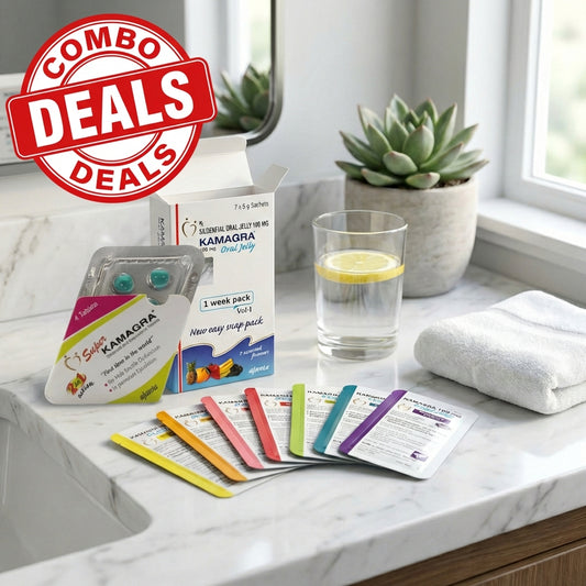 Kamagra Oral Jelly & Kamagra Tablets Combo Pack