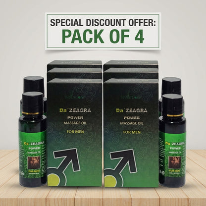 Da Zeagra Oil Pack of 4 Benefits, Usage & Price