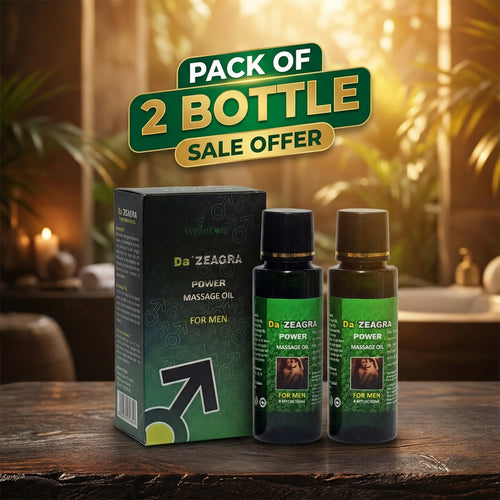 Da Zeagra Oil Herbal Massage Oil for Men