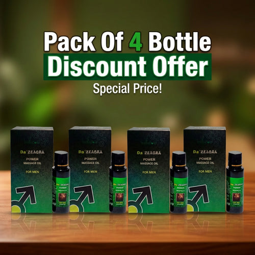 Da Zeagra Oil Pack of 4 Benefits, Usage & Price