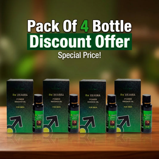 Da Zeagra Oil Pack of 4 Benefits, Usage & Price