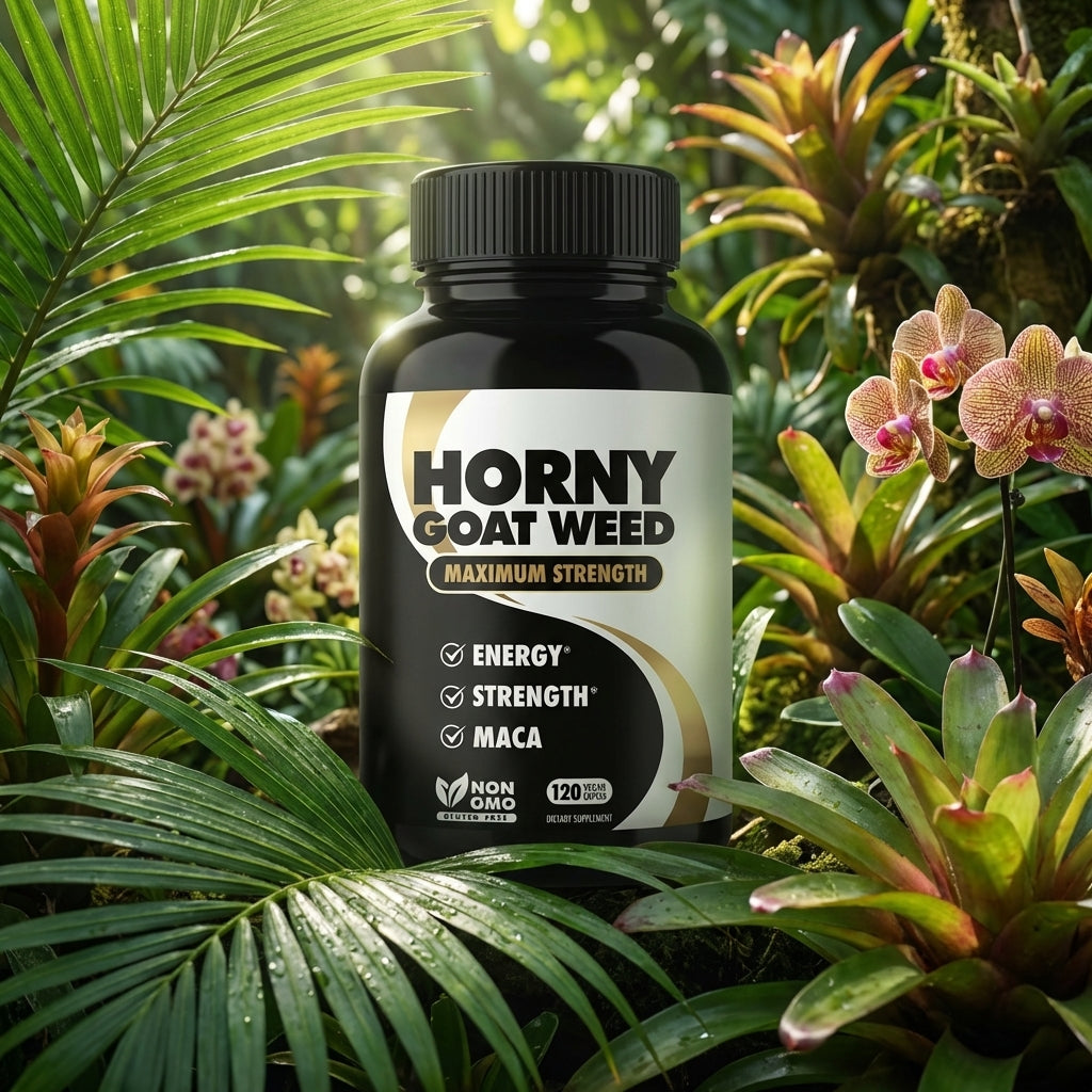 Horny Goat Weed Maximum Strength 120 Capsules