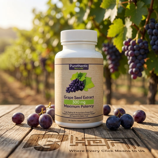 Purethentic Naturals Grape Seed Extract Capsules In Pakistan