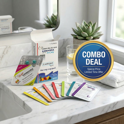 Kamagra Oral Jelly & Kamagra Tablets Combo Pack