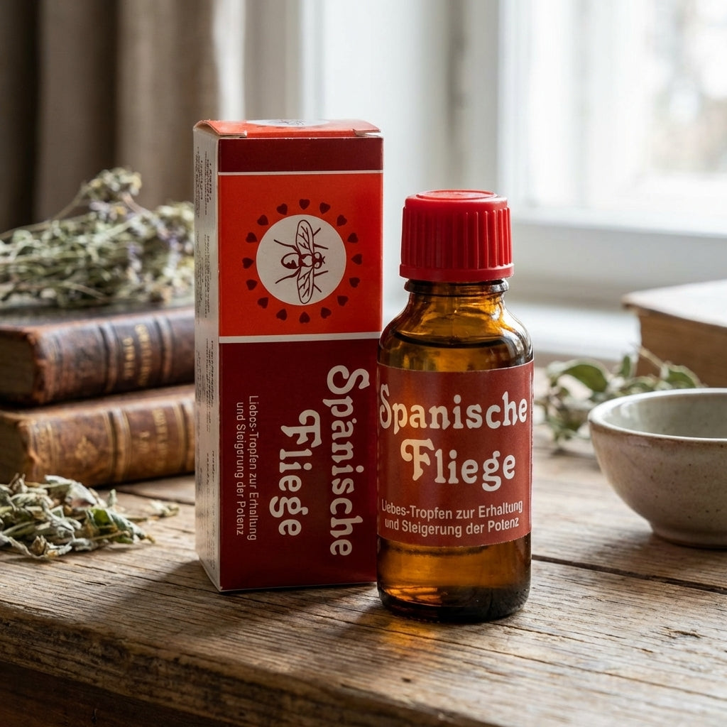 Spanische Fliege Drops use in Urdu