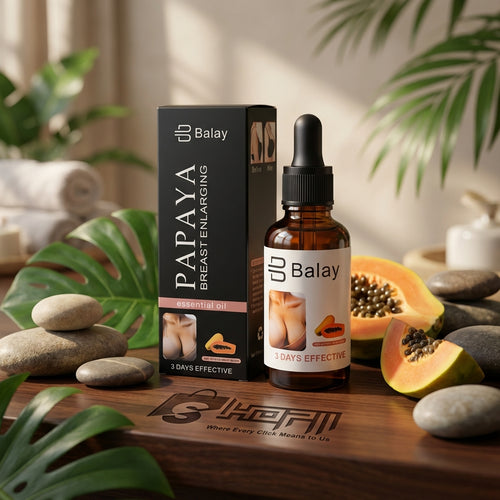 Papaya breast enlargement oil bottle