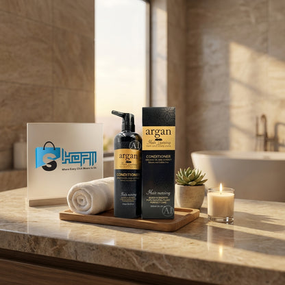 Argan Hair Nursing Sleek & Smooth Shampoo (900ml)