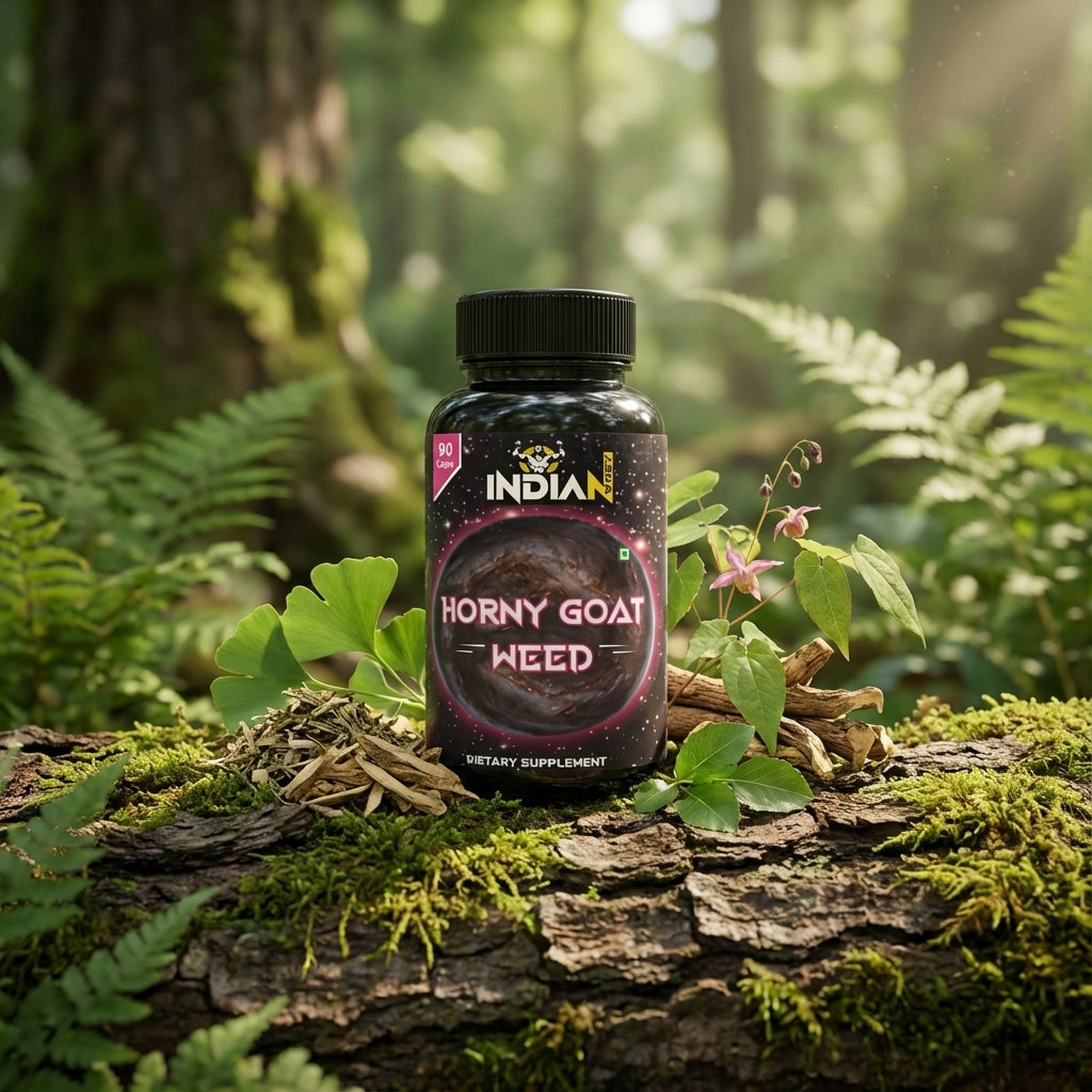 Planetary Herbals Horny Goat Weed Full Spectrum, 1200 mg, 30 Tablets, Improve Sexual Function
