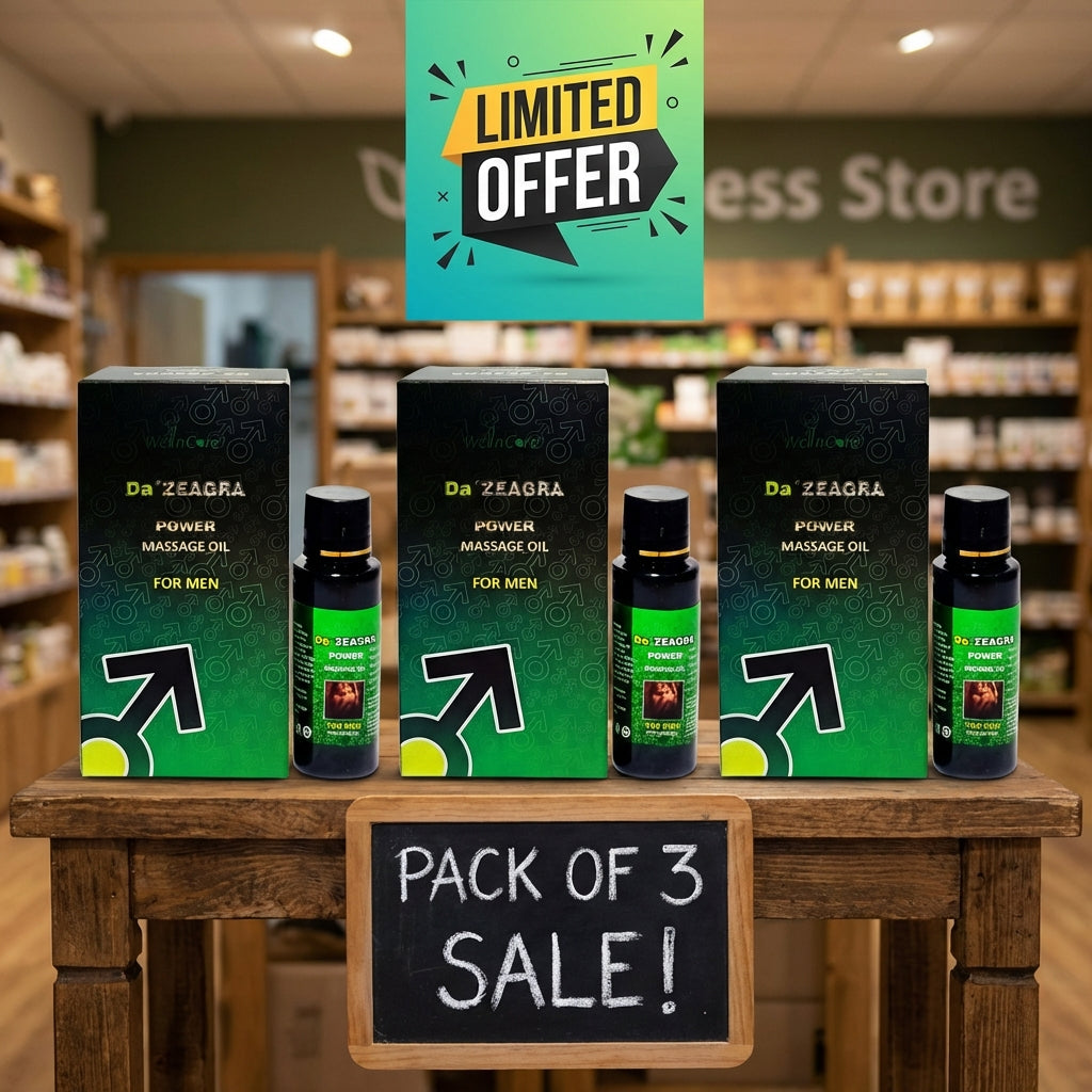 Da Zeagra Oil Pack of 3 Benefits & Reviews