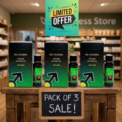 Da Zeagra Oil Pack of 3 Benefits & Reviews