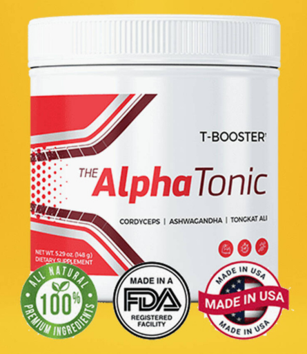 Alpha Tonic Testosterone Booster Powder