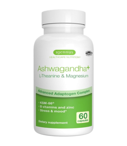 Ashwagandha L-Theanine & Magnesium Capsules