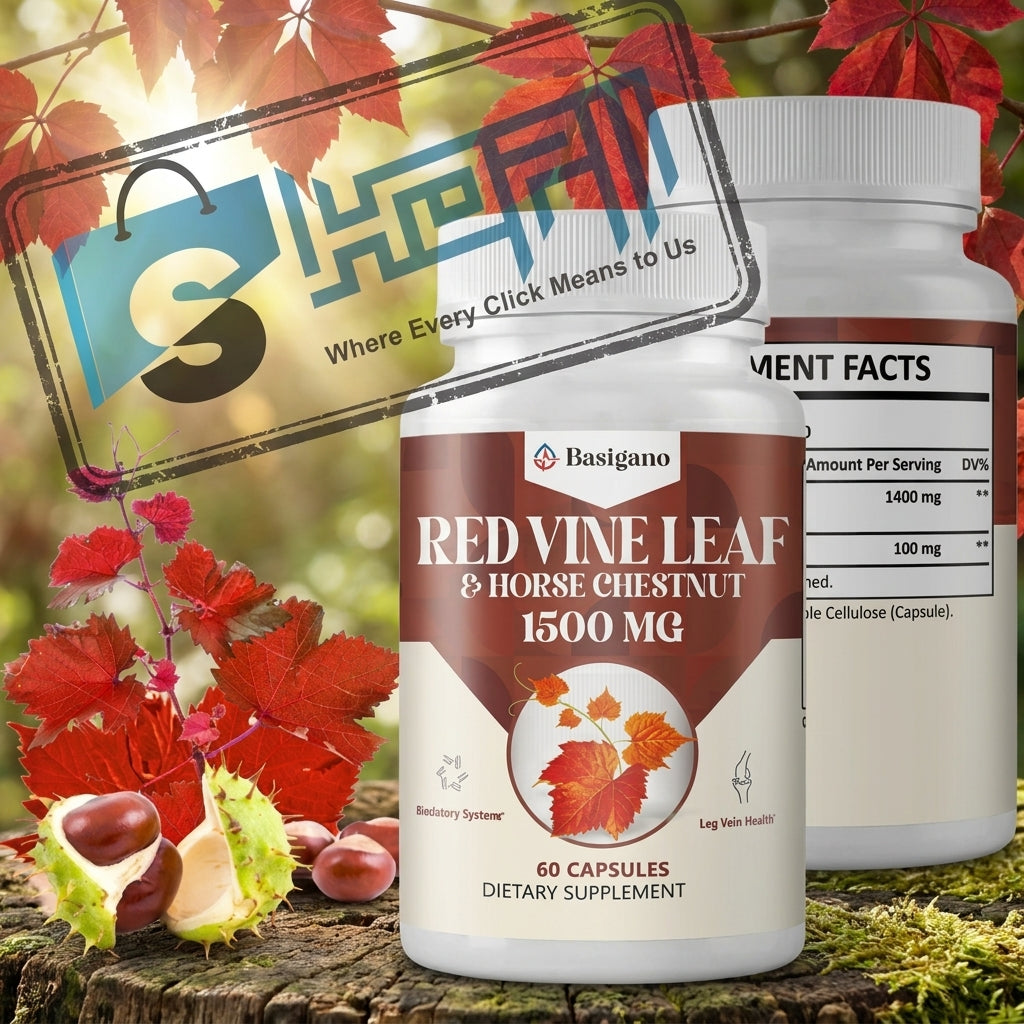 Basigano Red Vine Leaf & Horse Chestnut Extract In Pakistan