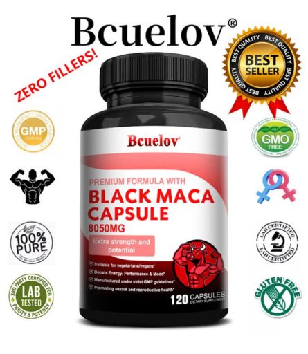 Bcuelov Premium Formula Black Maca Capsule In Pakistan