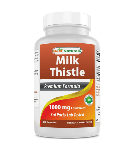 Best Naturals Milk Thistle Extract 1000mg Equivalent Capsules In Pakistan