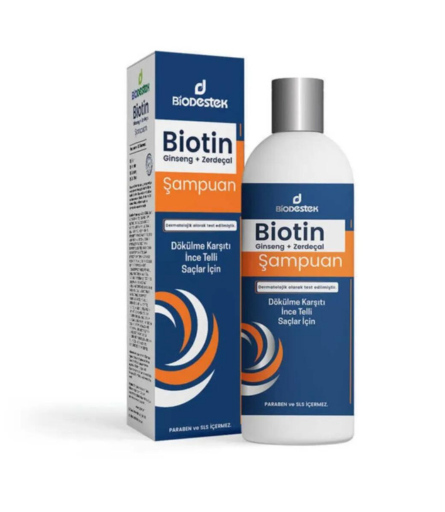 Biodestek Biotin Ginseng+Turmeric Anti Loss Shampoo