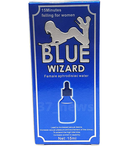 Blue Wizard Female Aphrodisiac 15ml Sex Drops In Pakistan