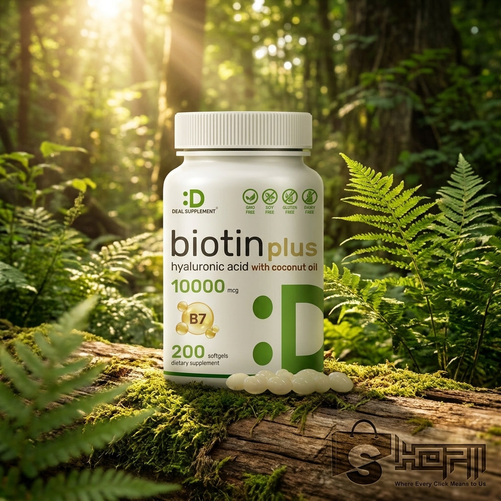 Biotin 10000mcg Plus Hyaluronic Acid In Pakistan