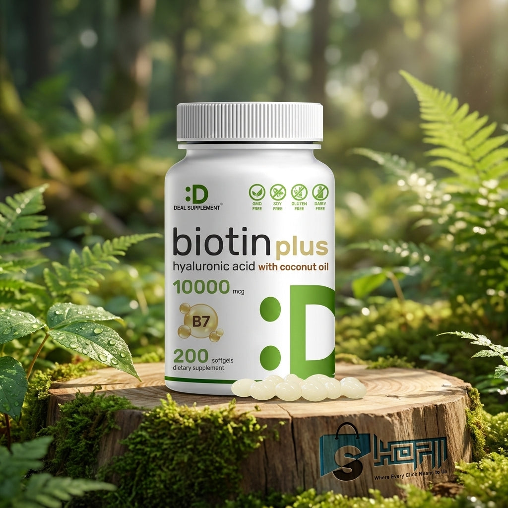 Biotin 10000mcg Plus Hyaluronic Acid In Pakistan