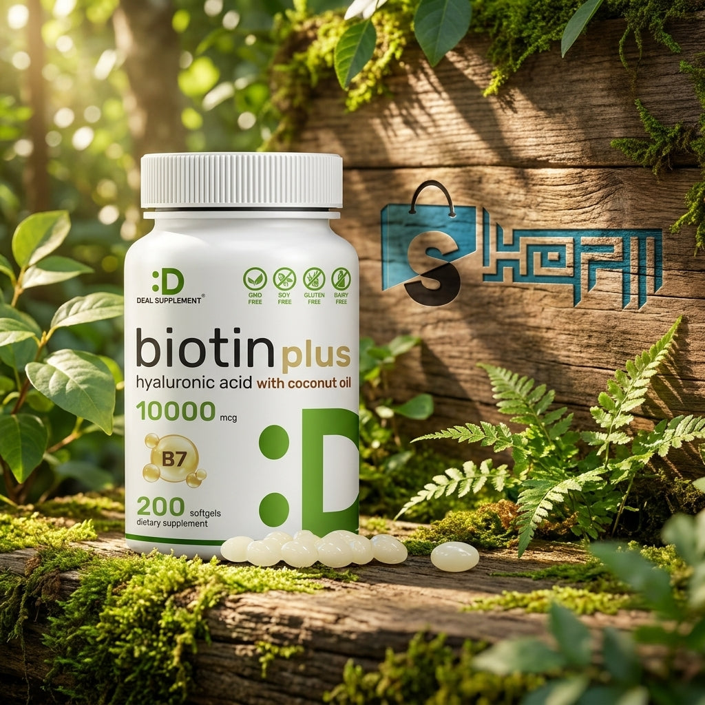 Biotin 10000mcg Plus Hyaluronic Acid In Pakistan