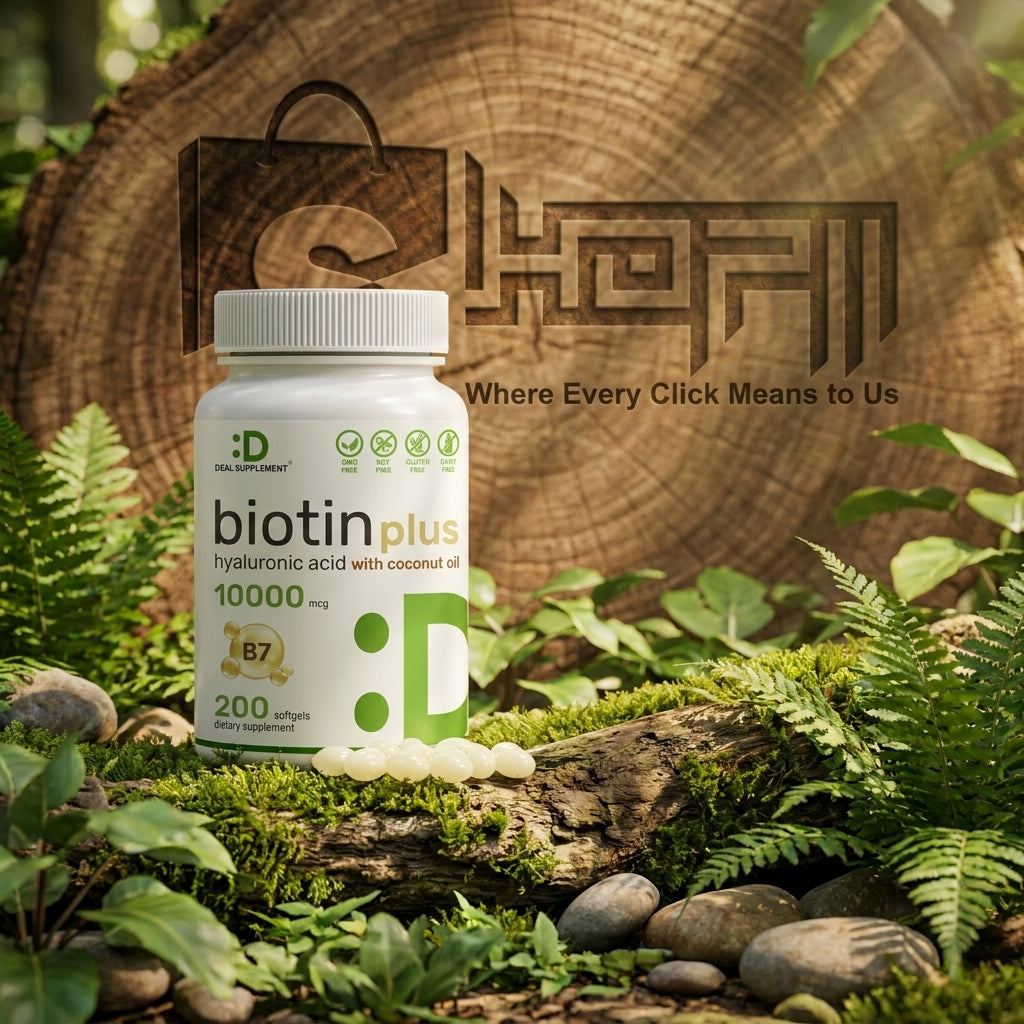 Biotin 10000mcg Plus Hyaluronic Acid In Pakistan