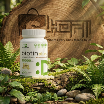 Biotin 10000mcg Plus Hyaluronic Acid In Pakistan