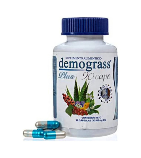 Demograss Plus 90 dias Day 100% Original Natural Suplemento Capsules In Pakistan