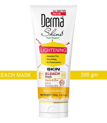 Derma Shine Face Bleach Mask